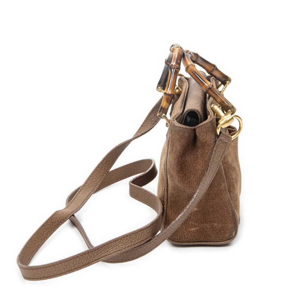 Gucci Vintage Mini Bamboo Top Handle Tote - Picture 4 of 10